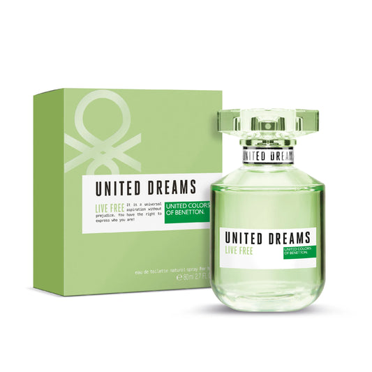 United Colors Of Benetton United Dreams Live Free 80 ml